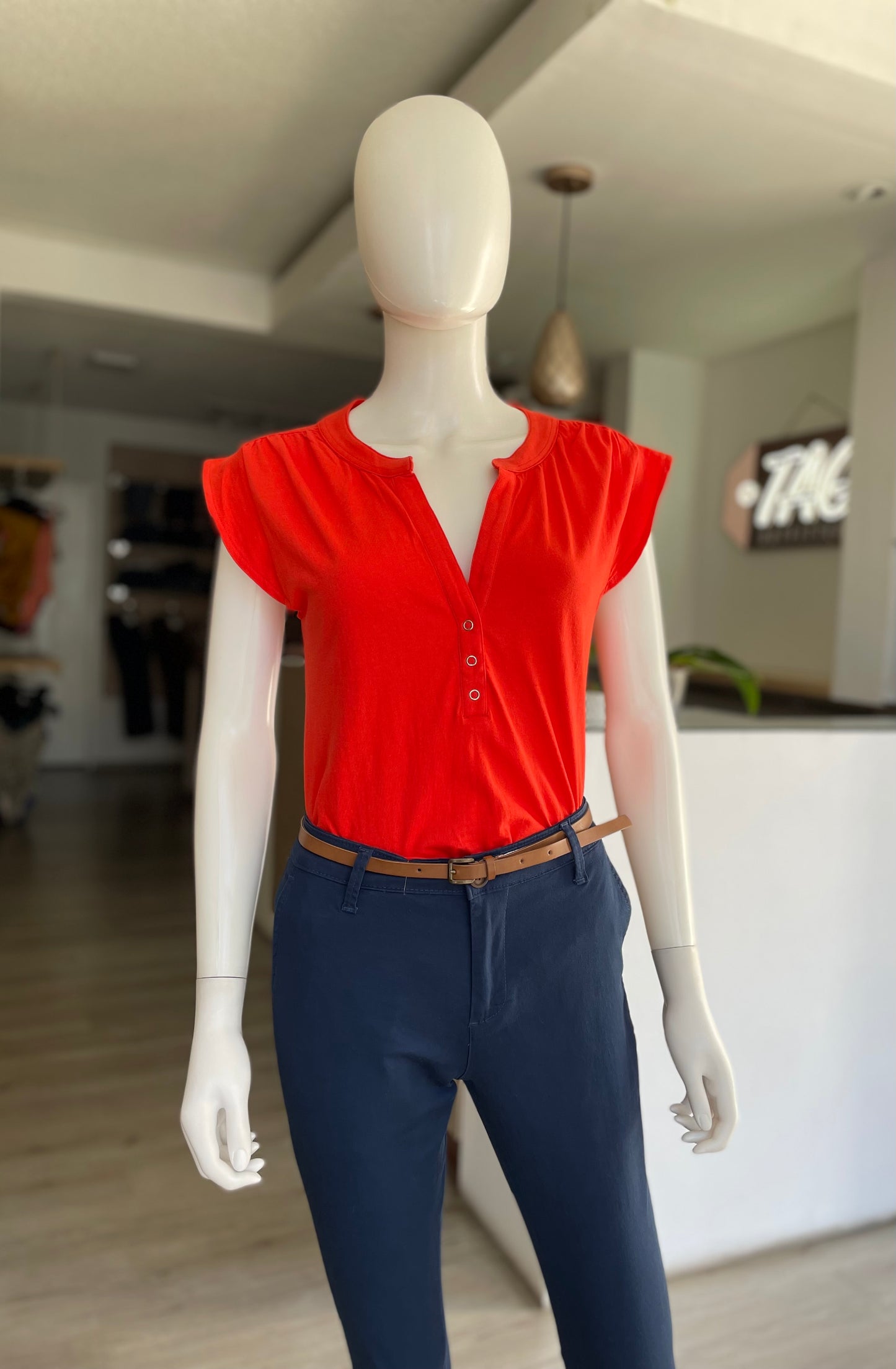 Playera Naranja