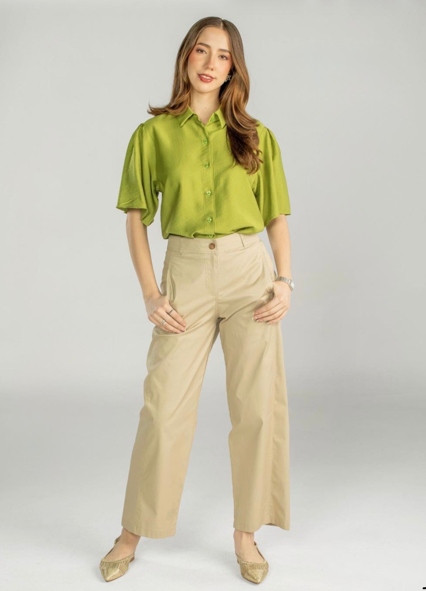 Blusa Verde Manzana
