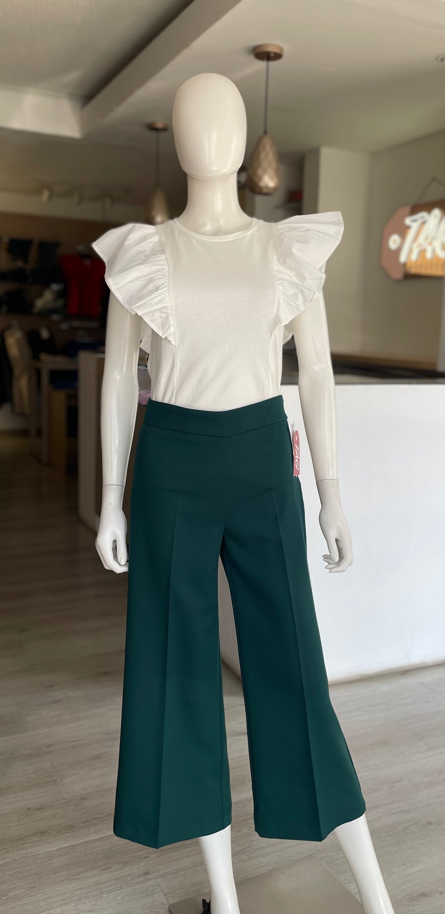 Pantalón Verde Botella