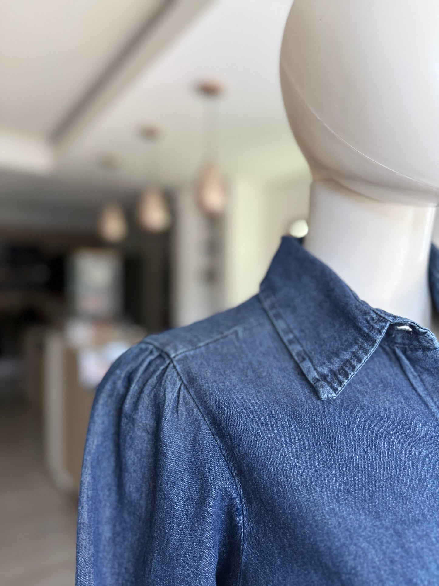 Blusa Mezclilla
