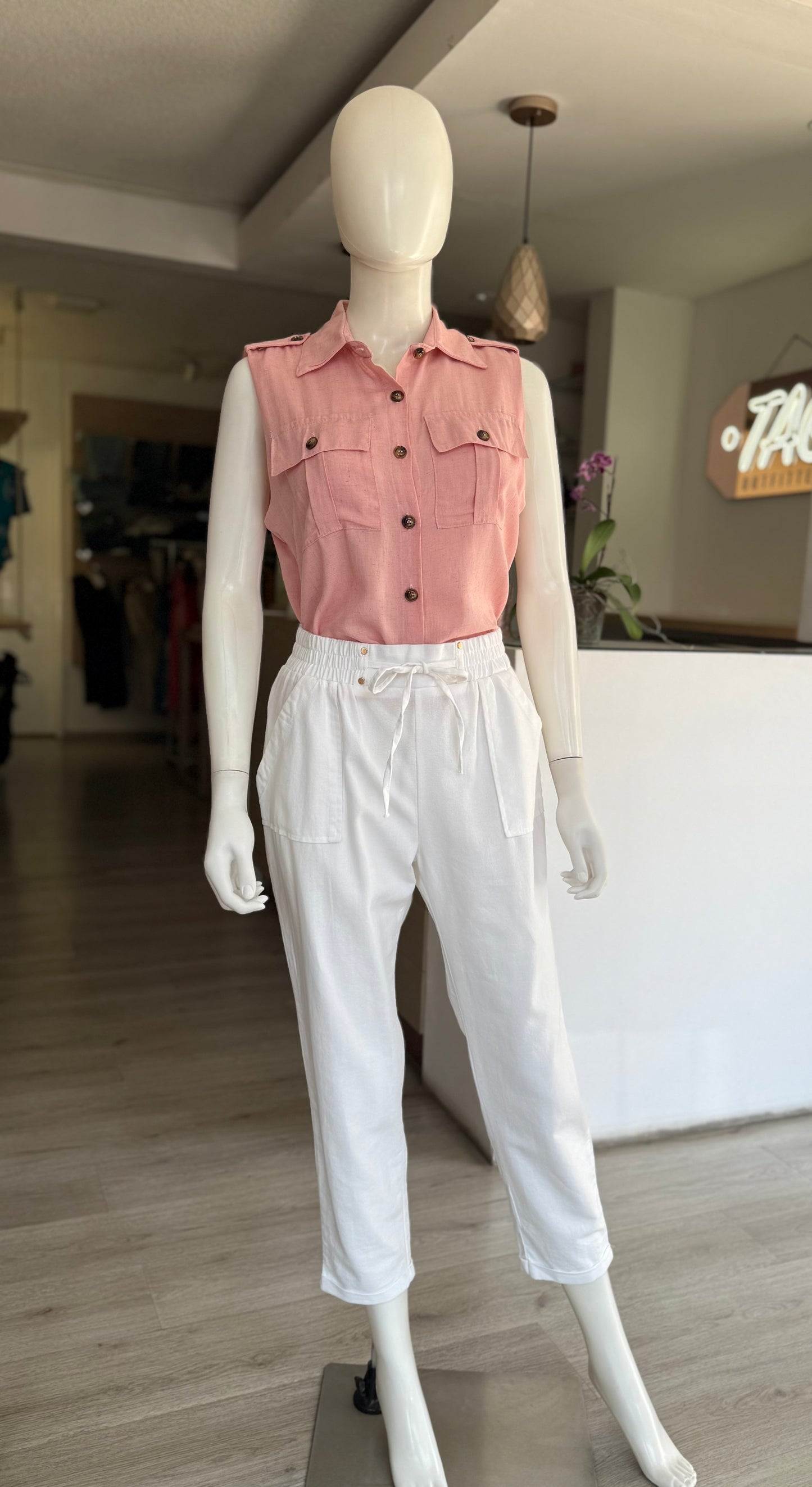 Pantalón Blanco