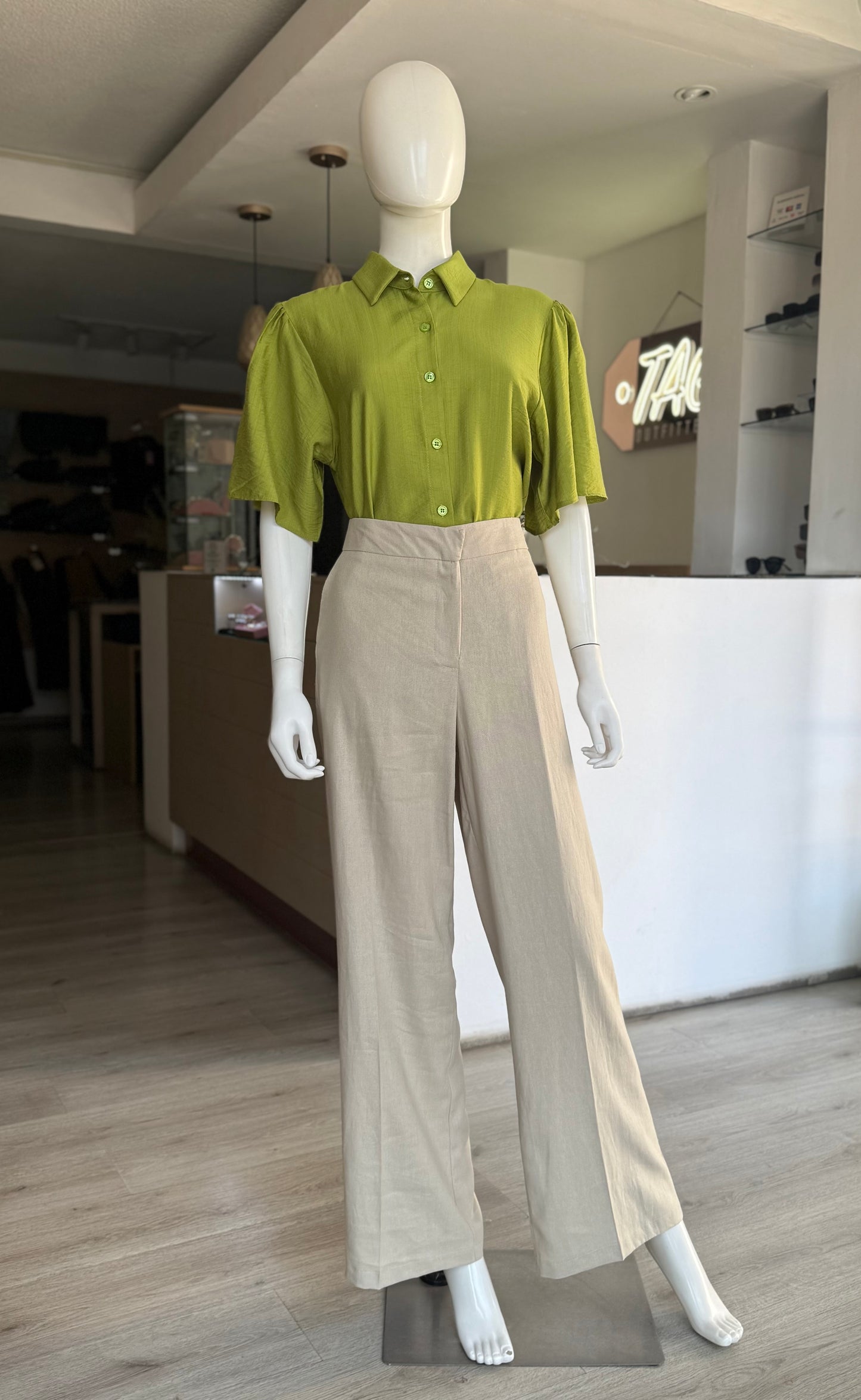 Blusa Verde Manzana