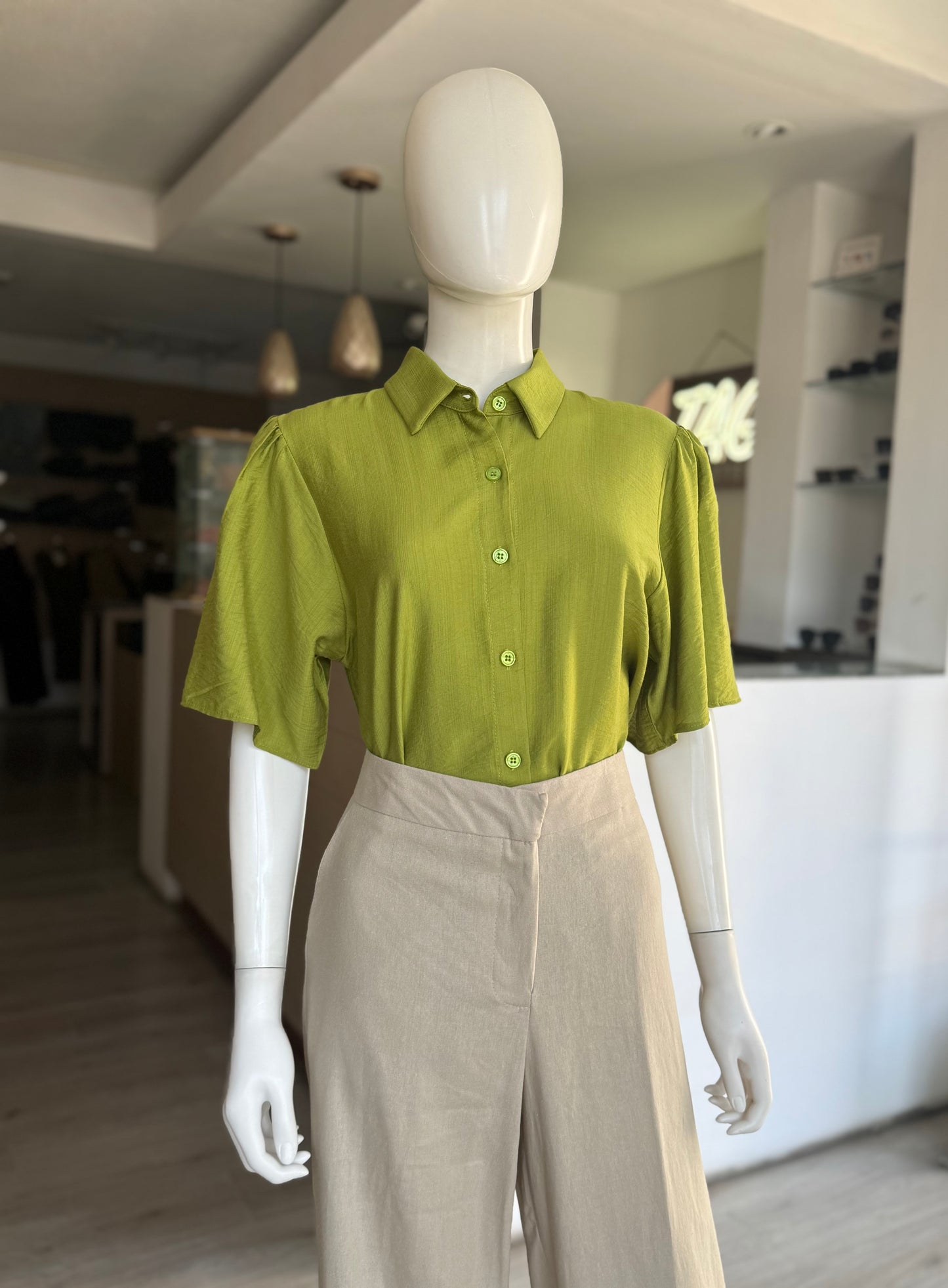 Blusa Verde Manzana