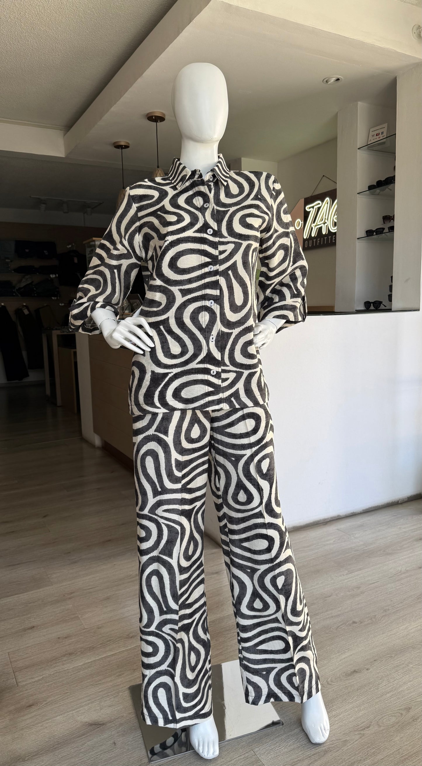 Conjunto Camisero Print