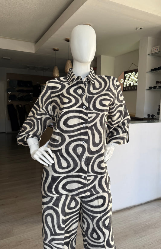 Conjunto Camisero Print