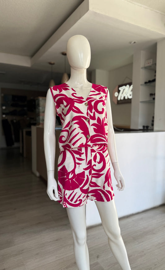 Conjunto Short Fucsia