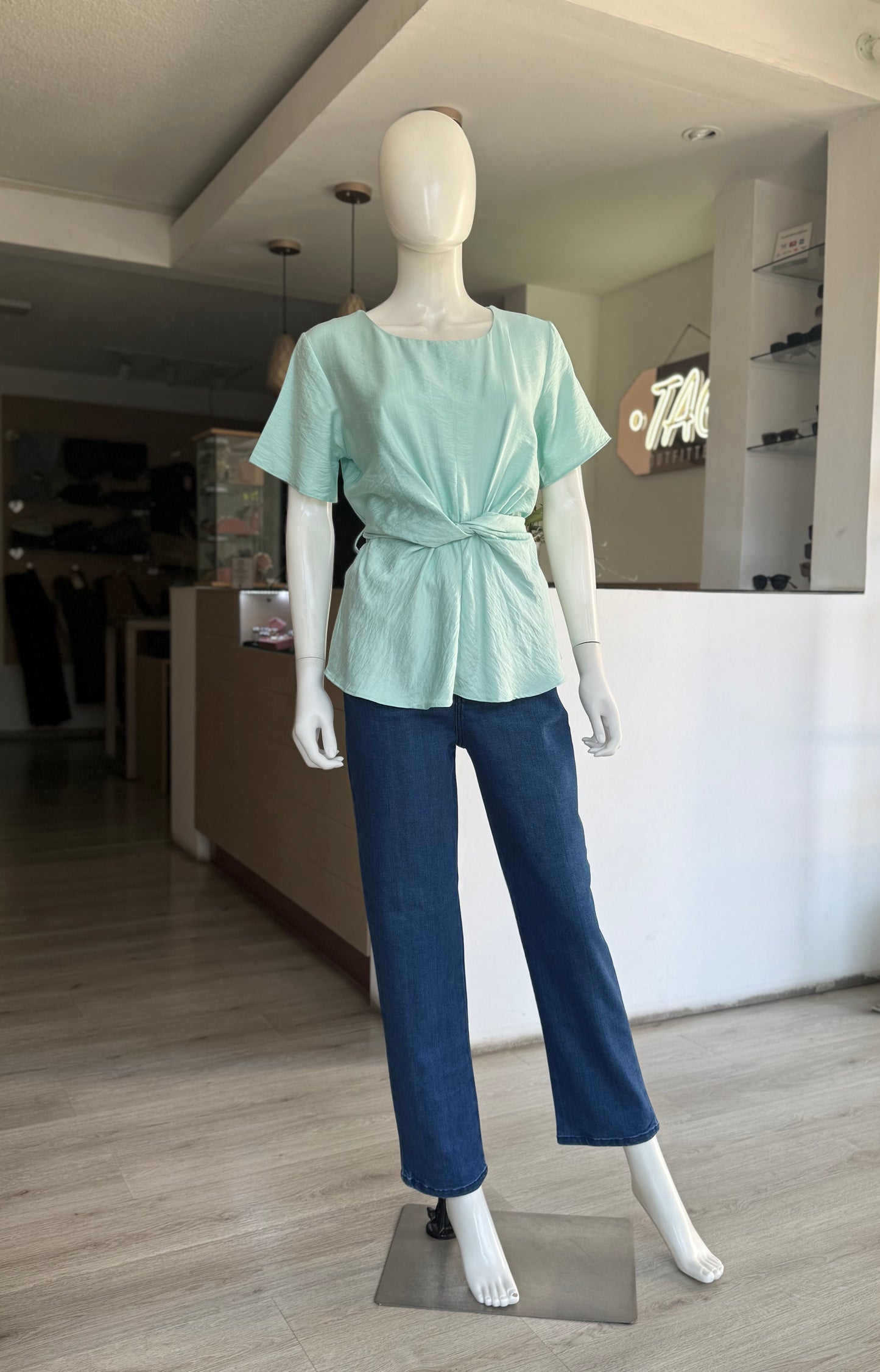 Blusa Nudo Menta