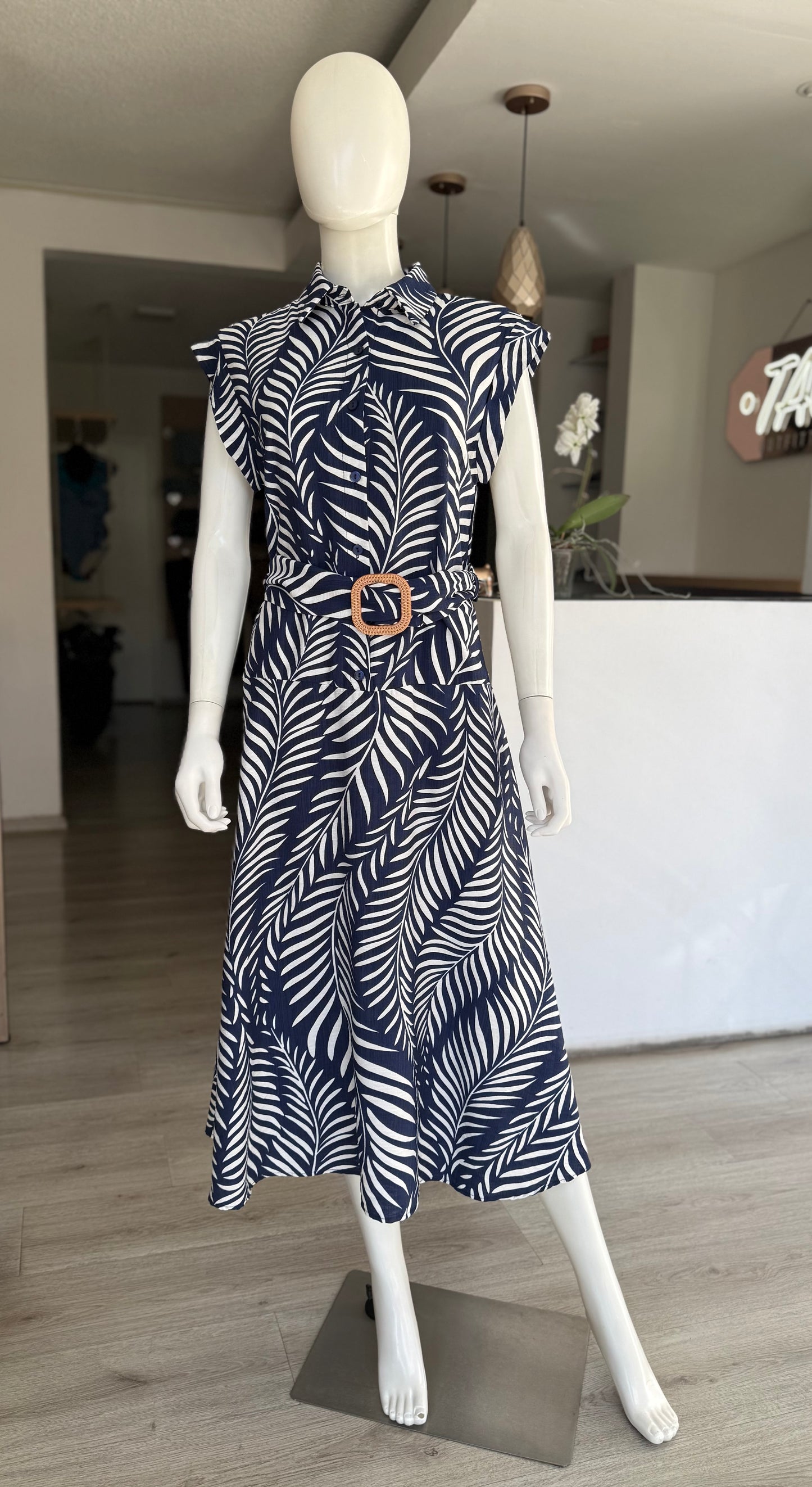Vestido Marino Print