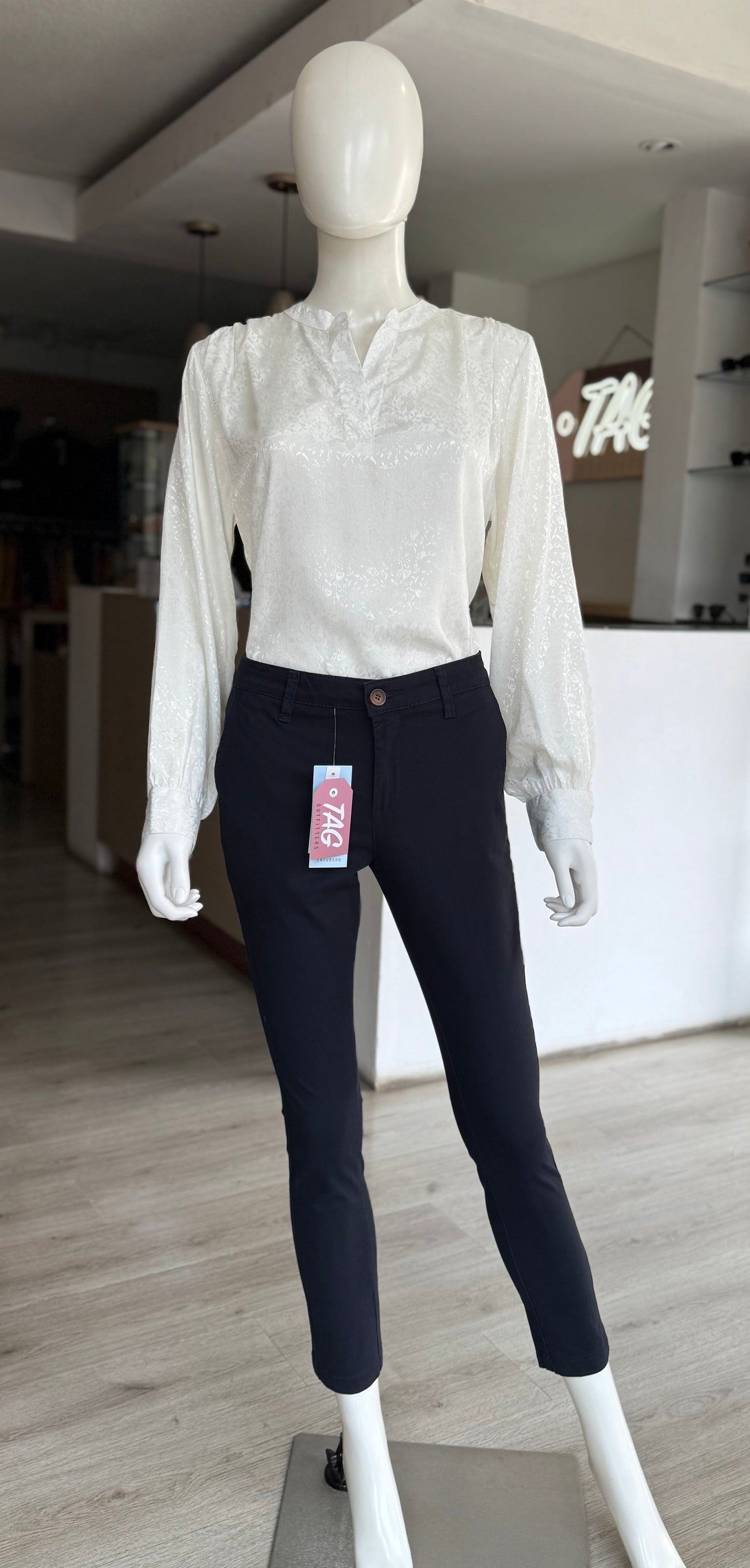 Pantalón Gabardina Marino