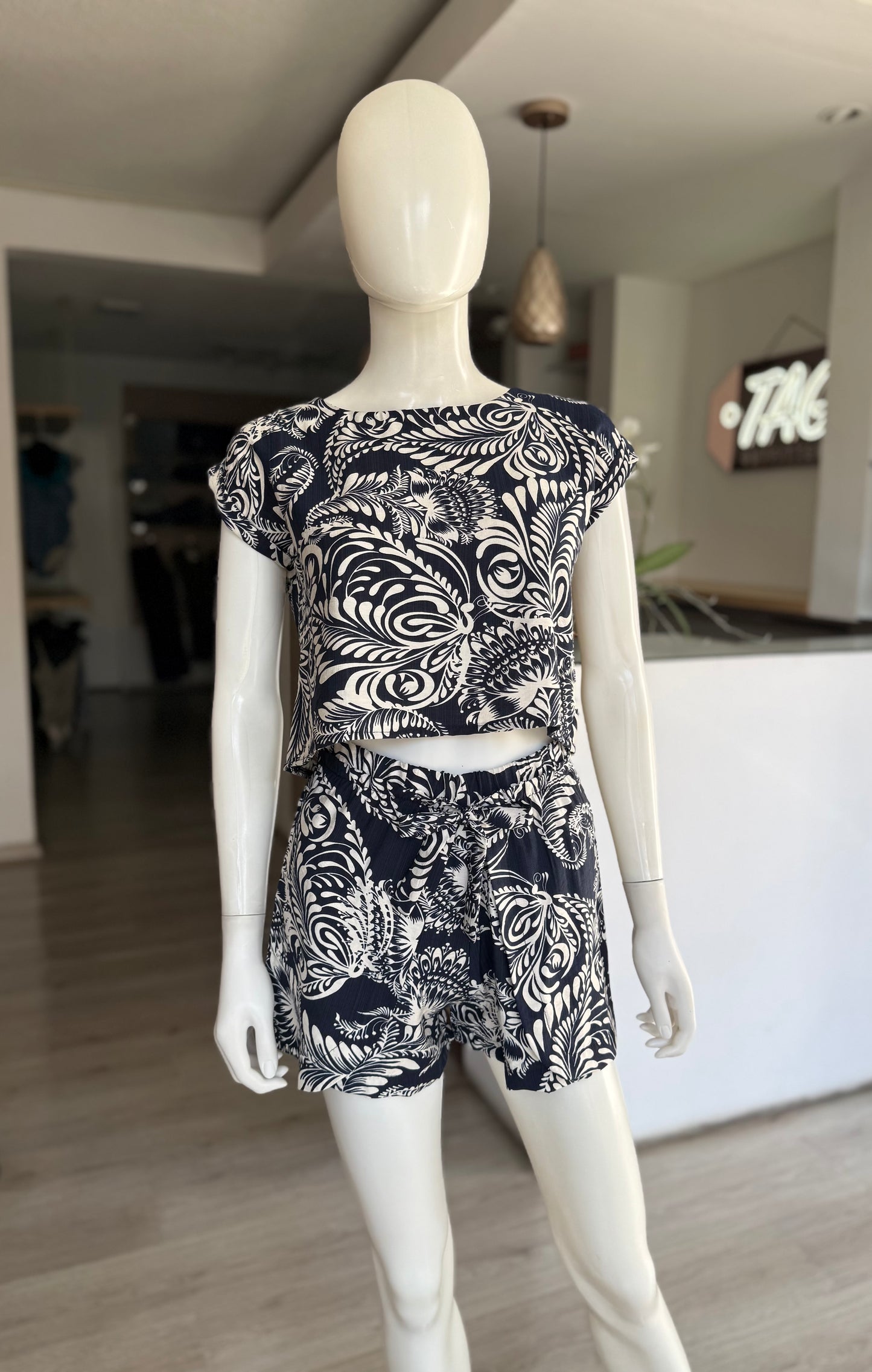 Conjunto Short Marino