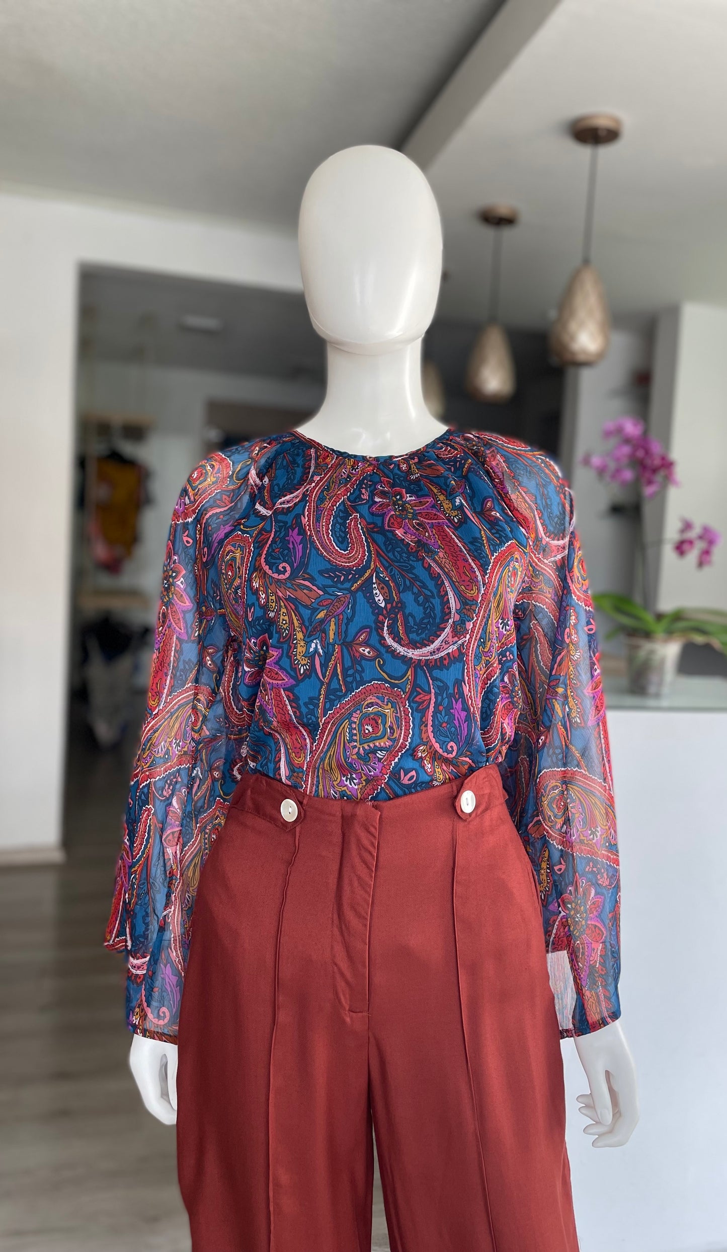 Blusa Marino