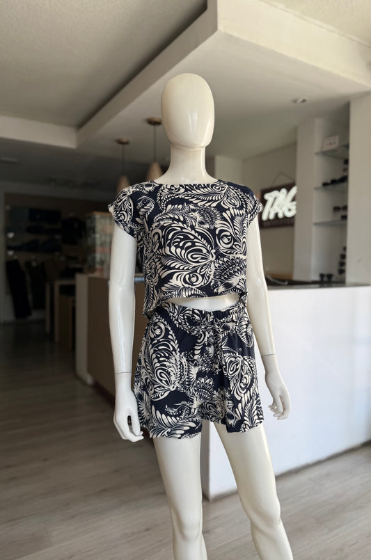 Conjunto Short Marino