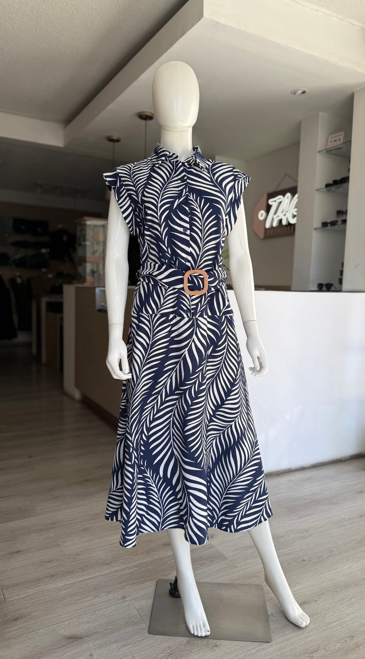 Vestido Marino Print