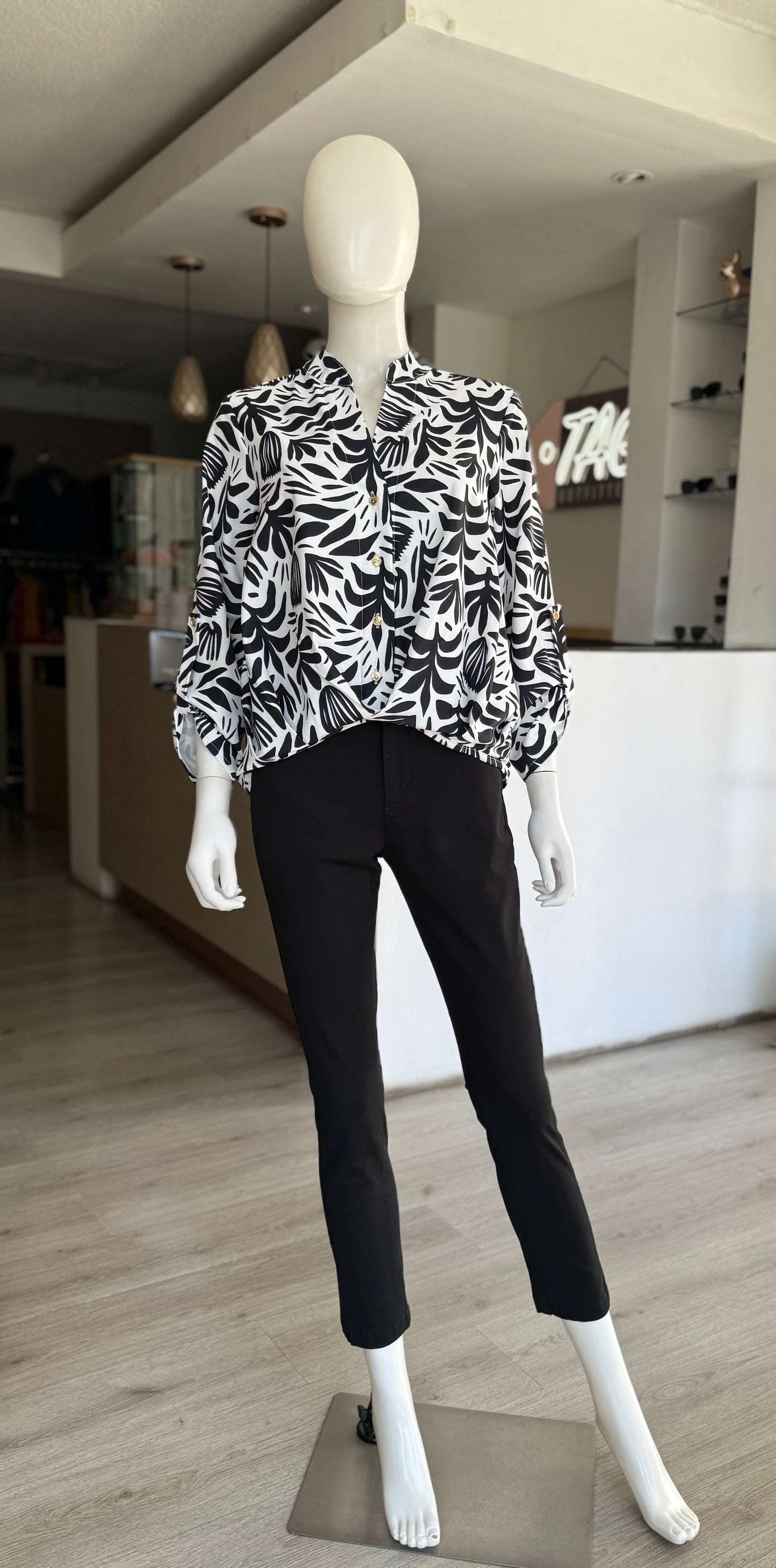 Pantalón Gabardina Negro