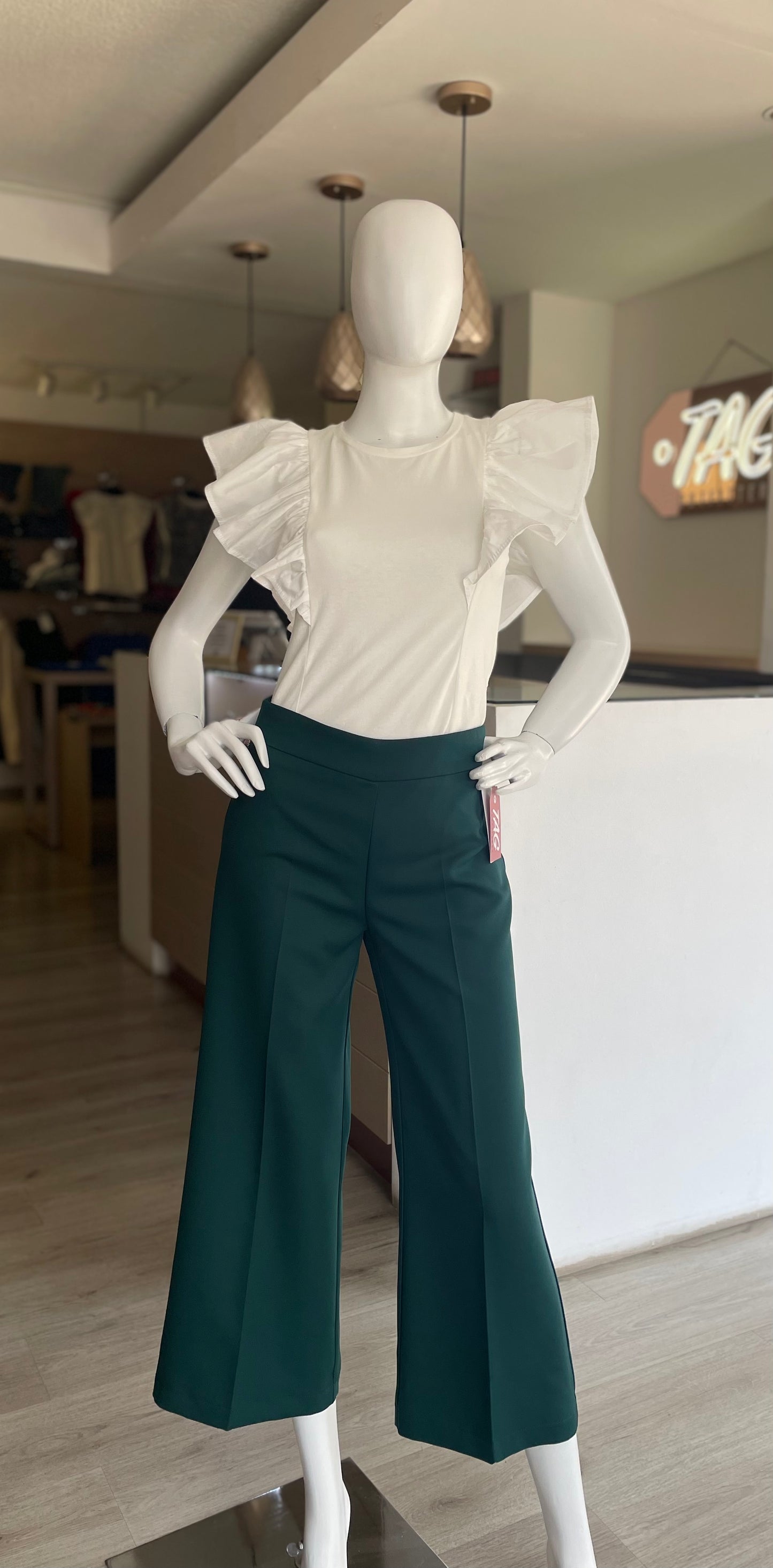 Pantalón Verde Botella