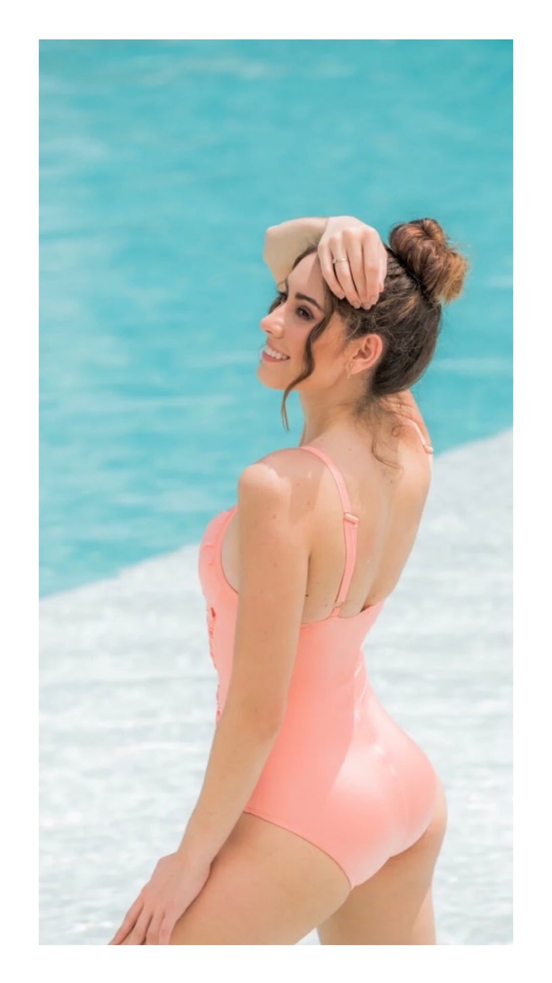 Traje De Baño Coral